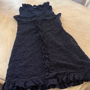 INC International Concepts Black Lace Formal Dress